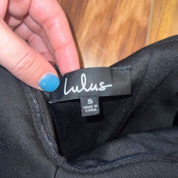 Lulu's Elegant Black Off-Shoulder Midi Dress - Picture 8 of 10